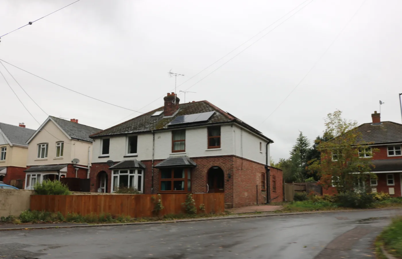 Houses on Charlton Road, Andover