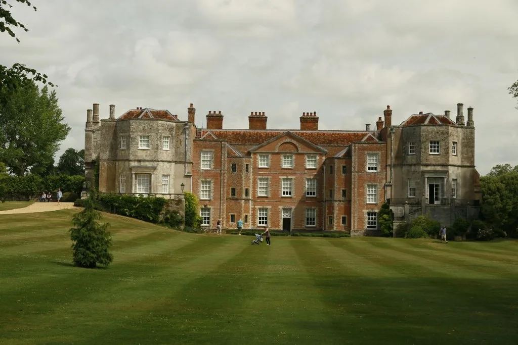 Mottisfont, the National Trust house near Romsey, dressed for Jack and the Beanstalk from 21 November